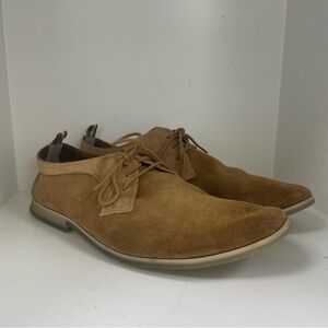 Clarks Men's Suede Chukka Boots in Camel Brown